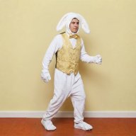 conejo de pascua talla m-l